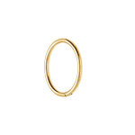 Piercing en acier dor anneau helix tragus daith