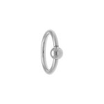 Piercing oreille en acier anneau hlix, tragus, daith, rook