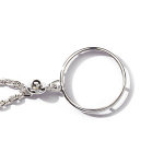 Porte - clef porte pi�ce en argent diam�tre 27, 4mm