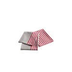 2 torchons chef etoile rouge et gris 2 torchons chef etoile rouge et gris