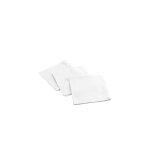 3 serviettes de table charline blanc