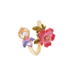 Bague dorée à l'or fin jaune perle d?eau douce Bague dorée à l'or fin jaune perle d?eau douce