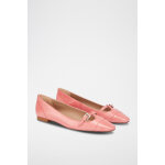 Ballerines en cuir aurora saumon