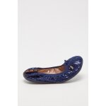 Ballerines pliables foil bleu marine Ballerines pliables foil bleu marine