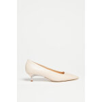 Ballerines  talons en cuir code nude