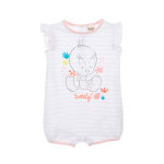 Barboteuse en coton biologique titi looney tunes - blanc