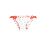 Bas de maillot blanc et orange Bas de maillot blanc et orange