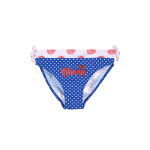 Bas de maillot minnie disney bleu cobalt et cru