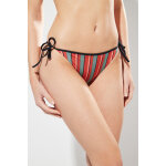 Bas de maillot rouge et vert - calzedonia