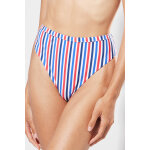 Bas de maillot taille haute bleu roi et rouge - calzedonia Bas de maillot taille haute bleu roi et rouge - calzedonia