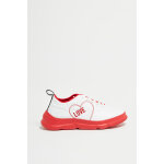 Baskets en cuir blanc