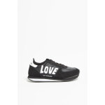 Baskets en cuir noir