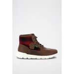 Baskets montantes en cuir kick hi 4 - marron et rouge Baskets montantes en cuir kick hi 4 - marron et rouge