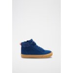 Baskets montantes en nubuck bleu roi - okadi
