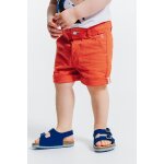 Bermuda en coton biologique orange