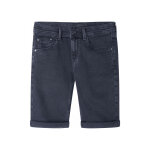 Bermuda en jean becket noir