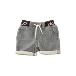 Bermuda en jean gris clair - ikks junior