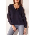 Blouse bleu marine