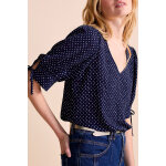 Blouse bleu marine - one step femme