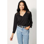 Blouse avec dtails brods
