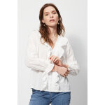 Blouse avec broderies
