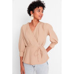 Blouse effet cache - coeur