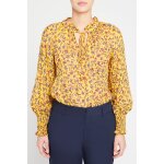 Blouse fleurie jaune