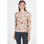 Blouse gris et jaune