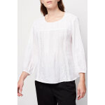 Blouse en lin blanc - 100% lin