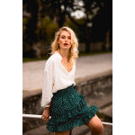 Blouse en lin blanc