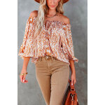 Blouse marron