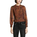 Blouse marron