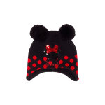 Bonnet minnie disney noir et rouge