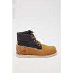 Boots en nubuck marron et noir Boots en nubuck marron et noir