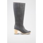 Bottes en cuir avedrim marron fonc