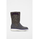 Bottes en cuir de chèvre thymar gris foncé Bottes en cuir de chèvre thymar gris foncé