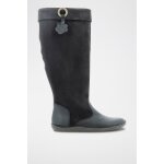 Bottes en cuir hohigh noir