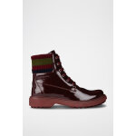 Bottines asheely bordeaux