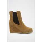 Bottines chelsea compensées en nubuck kick well - camel Bottines chelsea compensées en nubuck kick well - camel
