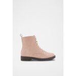 Bottines en cro�te de cuir rose - oka�bi