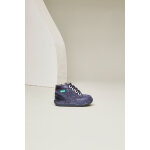 Bottines en cuir bonzip - 2 bleu marine