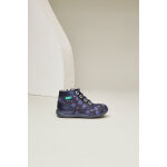 Bottines en cuir bonzip - 2 bleu marine