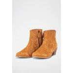 Bottines en cuir camel - i. code