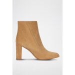 Bottines cuir de chvre camel