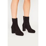 Bottines en cuir de chvre gianella noir - stuart weitzman