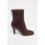Bottines en cuir cognac Bottines en cuir cognac