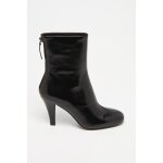 Bottines en cuir noir