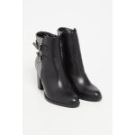 Bottines  empicements pied - de - poule