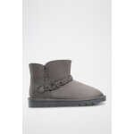 Bottines fourres britta gris
