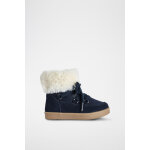 Bottines fourr�es en cro�te de cuir camel - oba�bi